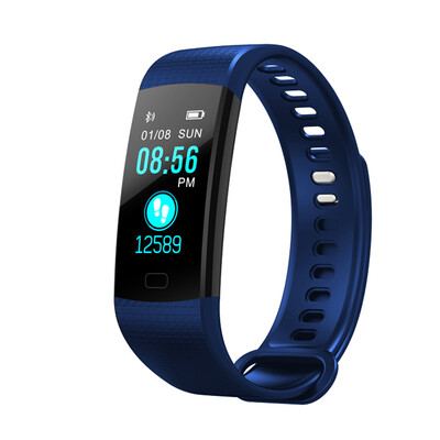 

Y5 Smart Band Watch Color Screen Wristband Heart Rate Activity Fitness tracker Smartband Electronics Bracelet VS Xiaomi Miband 2