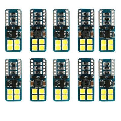 

10PCS Car Bulb White W5W Wide Light