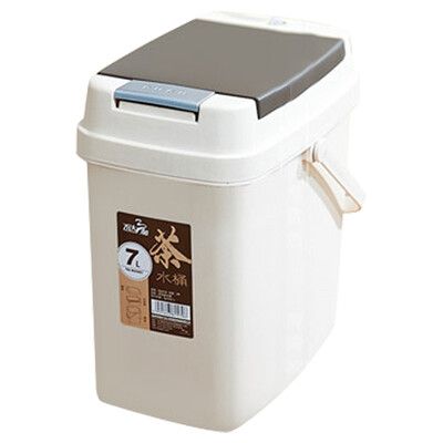 

Feida Sanhe Feida Sanhe Tea Bucket Double Cover Hand Press Tea Dreg Bucket Tea Set Accessories 7L G2410