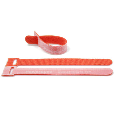 

PowerSync CTM-C03O 3 into the button-type double-sided Velcro binding belt - orange