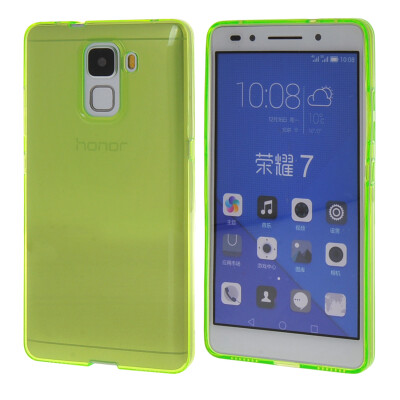 

MOONCASE Case for Huawei Honor 7 Flexible Durable Soft Gel TPU Silicone Skin Slim Cover Green