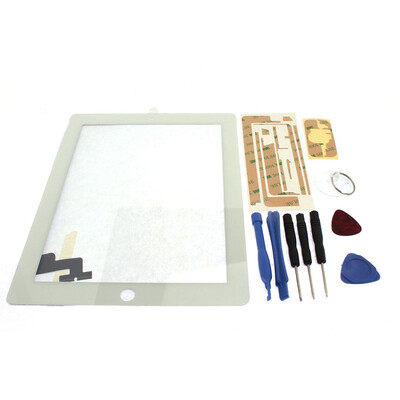 

NEW 9.7"Touch Screen Glass Digitizer Replacement +Adhesive Glue Tape for iPad 2