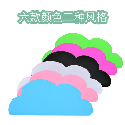 

Baby silicone anti-slippery heat-resistant mat children table mat baby feeding tableware feeding supplies