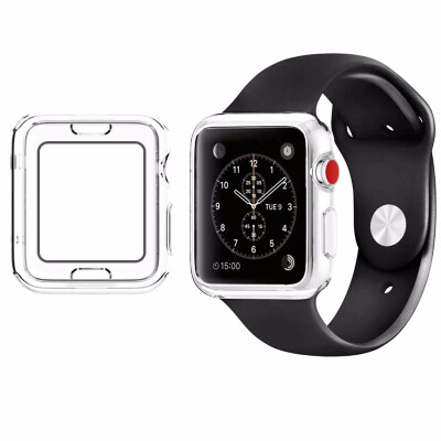 

38mm Apple Apple watch 38mm transparent color tpu watch case Ultra-thin anti-fall