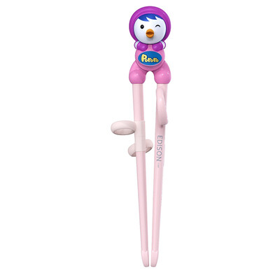 

South Korea EDISON Bo Lele Pororo series of learning chopsticks single loaded Petty Korea imported