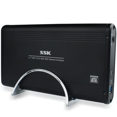 

Biao Wang (SSK) HE-G130 3,5-дюймовый USB3.0 мобильный жесткий диск sata интерфейс поддержка настольного жесткого диска черный