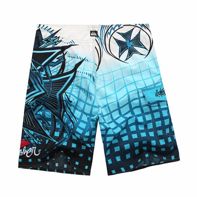 

Mans Fashion Sports Running Surfing Quick Dry Pattern Printed Beach Shorts