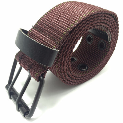 

Men Fashion Double Pin Buckle Nylon Tactical Belt