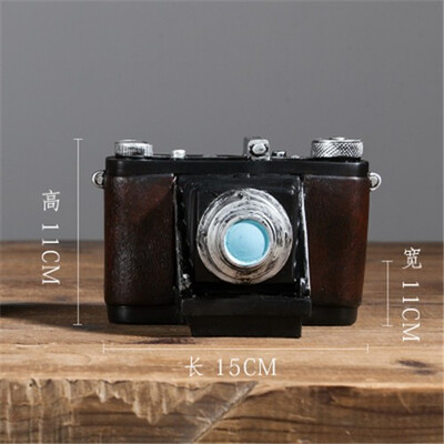 

Zakka retro nostalgic camera furniture decoration creative American living room home props decorations ornaments