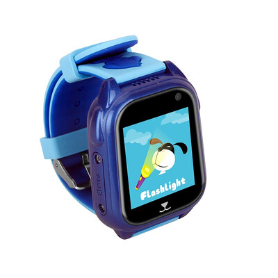 

144 Touch Screen Smart GPS Tracker Location SOS Call with Camera Lighting Tracker Monitor Kids Waterproof Smart Watch