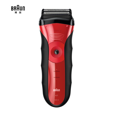 

BRAUN electric shaver body wash reciprocating German import three cutter head 3 series 320 red