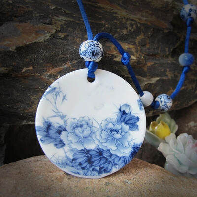

Hot style ceramic crafts jewelry retro clothing&accessories sweater