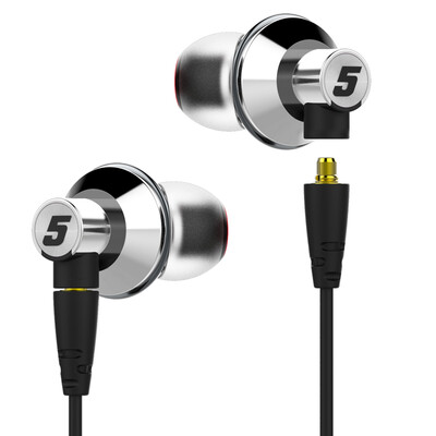 

DUNU TITAN-5 Titanium diaphragm ear style HIFI mobile phone music headset silver