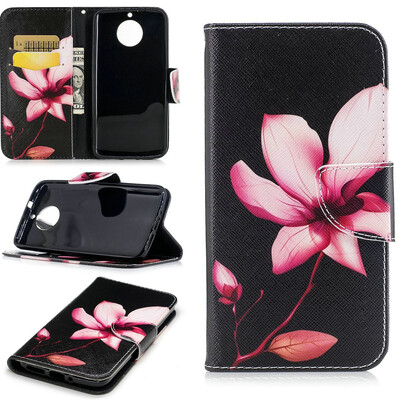 

BEFOSPEY Painting PU LeatherSoft TPU Card Slot Stand Wallet Case For Motorola Moto G5S 52"2017