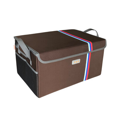 

Vks uncle car supplies storage box storage box car storage box car trunk glove box storage box 40L brown