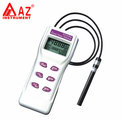 

AZ8306 Handheld Digital Conductivity Meter TDS detector Cond TDS SALT salinity logger Tester Meter 01999 01999 01999scm