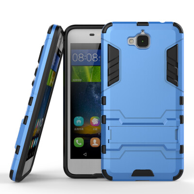 

MOONCASE Hybrid Kickstand PC+TPU Protection Shell 2 in 1 Case Cover for Huawei Enjoy 5