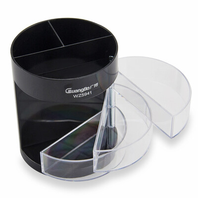 

Обширный (Guangbo) с тремя многофункционального держателя офиса ручки Desktop Storage Box WZ5941