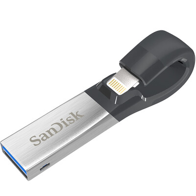 

Sandisk (Sandisk) 128G радость i enjoy Яблочный мобильный телефон U диск MFI сертифицированный iPhone U диск