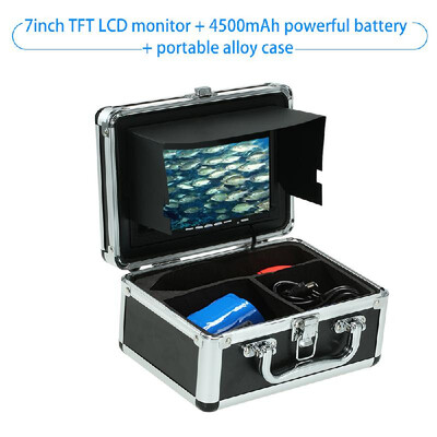 

Fish Finder Underwater Camera Portable Alloy Case With 7 LCD Video Monitor Anti Sunshine Shield Sunvisor