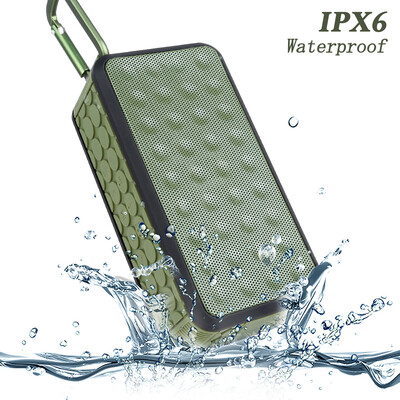 

TOPROAD 10W Portable Bluetooth Speaker IPX6 Waterproof Outdoor Camping Speakers Wireless HIFI Music Player Support Handsfree FM