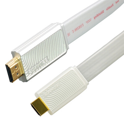 

Sound Muse SONMUSE HF550-01010 Fingerprint Silver-plated HDMI HD Interface Line 14 Edition 3D 305 meters
