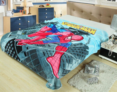 

Cntomlv hot sale DIY avengers boys bedding set duvet cover bed sheet pillow cases twin single size