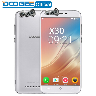 

DOOGEE X30 Mobile phone Quad Camera 2x80MP2x50MP Android 70 3360mAh 55 HD MTK6580A Quad Core 2GB RAM 16GB ROM Smartphone