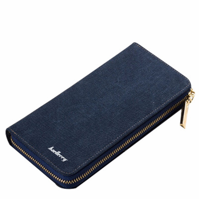 

Mens Wallet Long Canvas Vintage Students Multi Card Holders Handbag