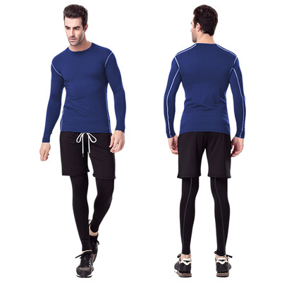 

Running Sets Fitness Tight Tracksuit Long T-Shirt Leggings Gym Sport Suit