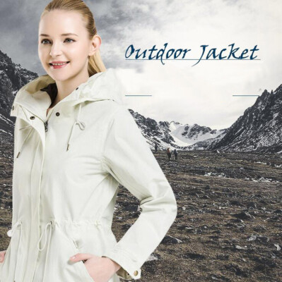 

Womens Mountain Waterproof Jacket Windproof Rain Jacket Outdoor climbing hiking windproof thin section casual clothes