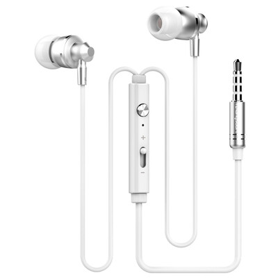 

Langsdom M300 Metal Phone Earphone for Mobile Phone 35mm in-ear Hifi Earbuds with Mic Headset