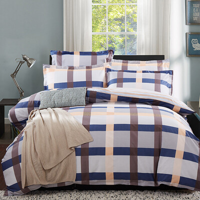 

Sheng Wei suite home textiles cotton printing four sets of cotton bedding bed sheets quilt to let love fall gray 15 18 m bed universal 200 230cm