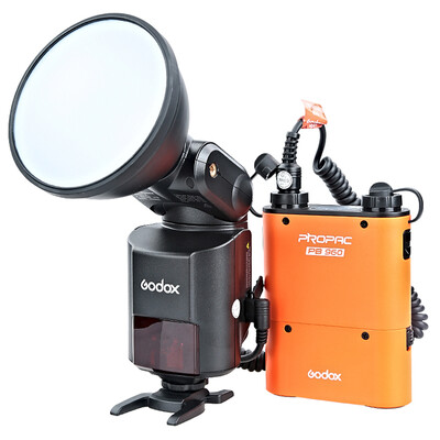 

Волов (Godox) AD360 открытый фото свет черный высокой мощности двойной верх открытый фотовспышки