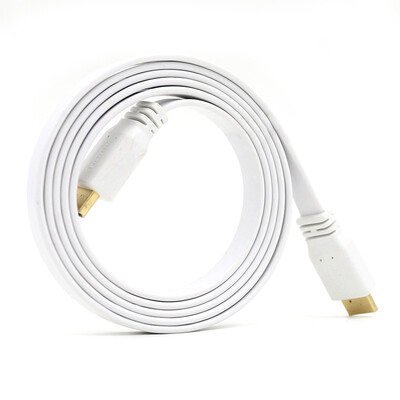 

Hyundai (HYUNDAI) HDMI HD HD плоский провод 1,5 м HD15B Белый