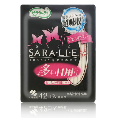 

Kobayashi Pharmaceutical KOBAYASHI Saralie cotton breathable sanitary napkins without fragrant 158cm 42 imported from Japan