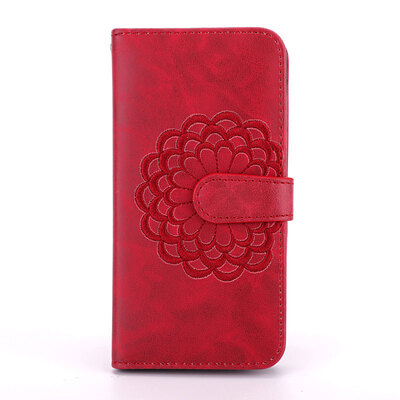 

iCoverCase Luxury printing Case for Iphone High Quality Leather Flip Cover Anti-shock Full Protection