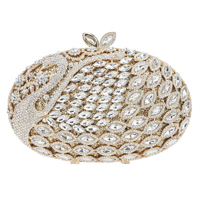 Fawziya Diamond Clutch Purse For Evening Bags For Women Formal