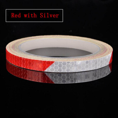 

Bicycle reflector sticker Fluorescent MTB Bike Bicycle Sticker Cycling Wheel Rim Reflective Stickers Decal 8M length
