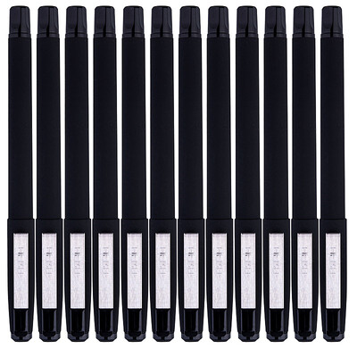 

HERO black neutral pen carbon signature pen office 12 loaded 668