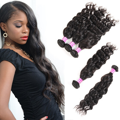 

Glary Indian Human Hair Cheap Natural Wave Hair 8A 100 Unprocessed Virgin Hair Weaves 3 Bundles Natural Black Color