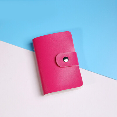 

Creative Pu Business Men And Women Card Package Many Card Bit Bag
