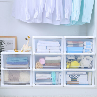 

Also elegant drawer plastic transparent storage cabinet finishing locker four layers