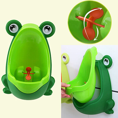 

Baby Kid Children Potty Urinal Toilet Training Boy Bathroom Frog Pee Trainer TSU