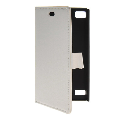 

MOONCASE Slim Leather Flip Wallet Card Pouch with Kickstand Shell Back ЧЕХОЛ ДЛЯ BlackBerry BB Z3 White