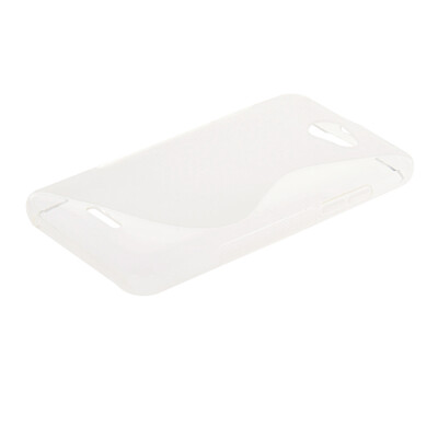 

MOONCASE S-Line Soft Flexible Silicone Gel TPU Skin Shell Back чехол для HTC Desire 516 D516W Clear