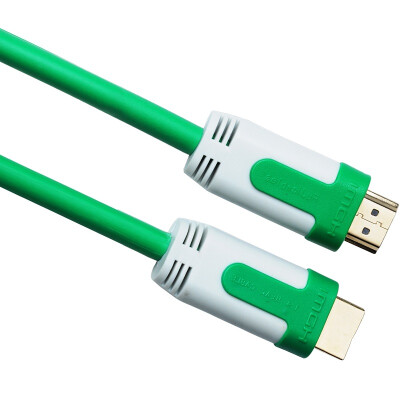 

Fuji Kaibai cabos F02103 HDMI cable high-definition line version 14 3D computer connection TV data cable hdmi video cable 3 m green