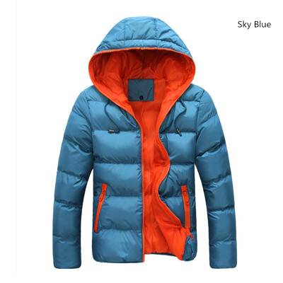 

Fashion coat mens hooded Cotton clothing casual down jacket