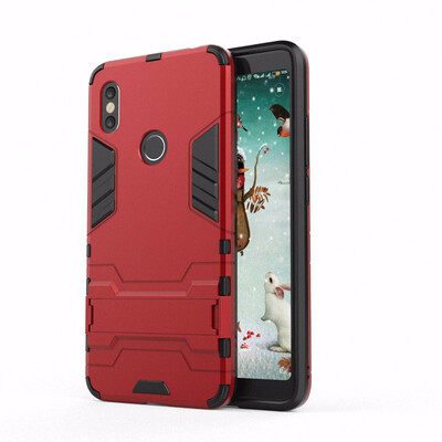 

for Xiaomi Redmi S2 WIERSS Shockproof Hard Phone Case for Xiaomi Redmi Y2 599" Combo Armor Case Back Cover Fundas Capa Coque