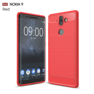 

Goowiiz Phone Case For Nokia 98 Sirocco Fashion Slim Carbon Fiber TPU Soft Silicone Prevent falling